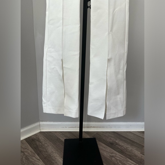 Alice + Olivia Emiko High-Waisted Slit-Cuff Pants - Picture 6 of 8